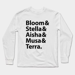 Bloom& Stella & Aisha & Musa & Terra Long Sleeve T-Shirt